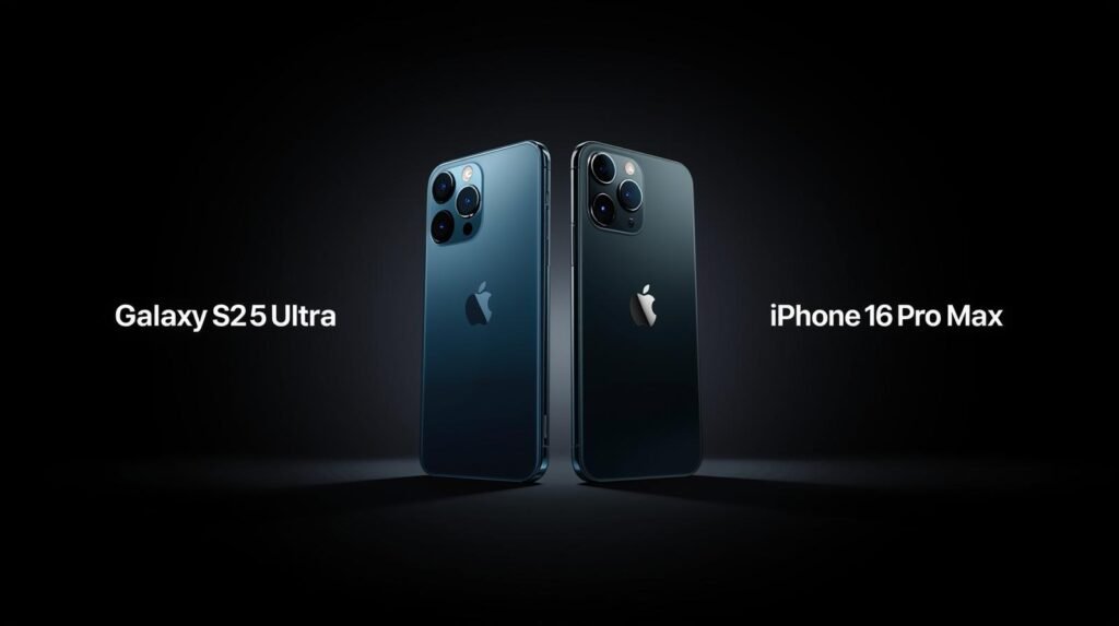 samsung galaxy s25 ultra vs iphone 16 pro max complete comparison 2025